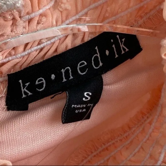 nordstrom blush swiss dot mini dress - Picture 8 of 9